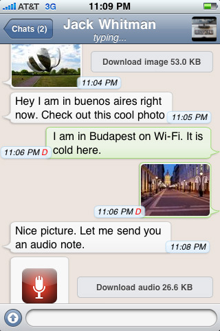 Application WhatsApp Messenger 2