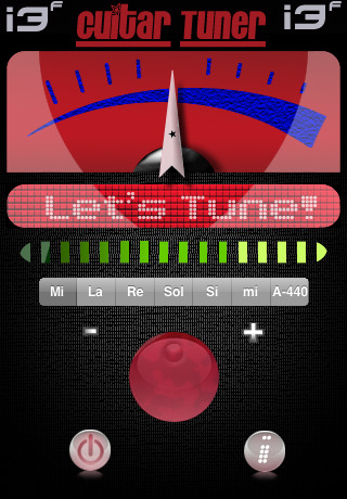 application Accordeur de Guitare i3F