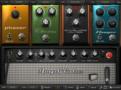 application AmpliTube hd iPad