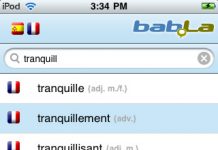 application Dictionnaire Espagnol Français
