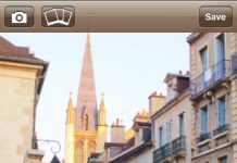 application Effets Professionnels du Flash d’Appareil Photo