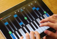 application FingerPiano hd iPad