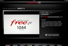application FreeboxTV® HD iphone/ipad