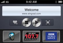 application Internet Radio Box