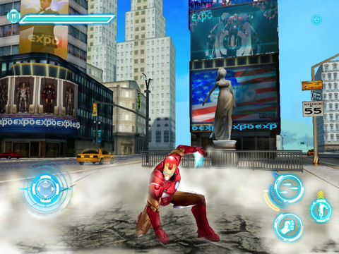application Iron Man 2 hd iPad 3