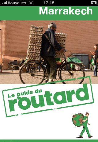 Application Marrakech, Le Guide du Routard
