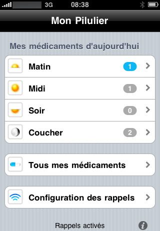 Application Mon Pilulier