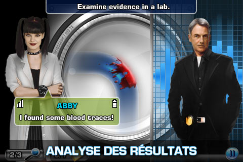 application NCIS - le jeu de la série TV