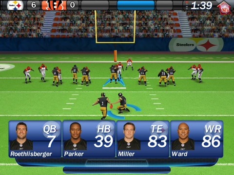 application NFL 2010 HD ipad