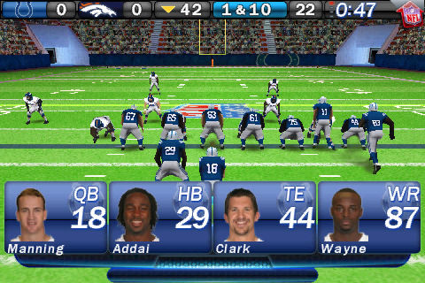 application NFL 2010