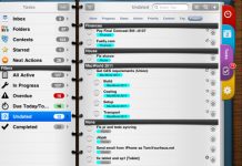 application Pocket Informant HD ipad