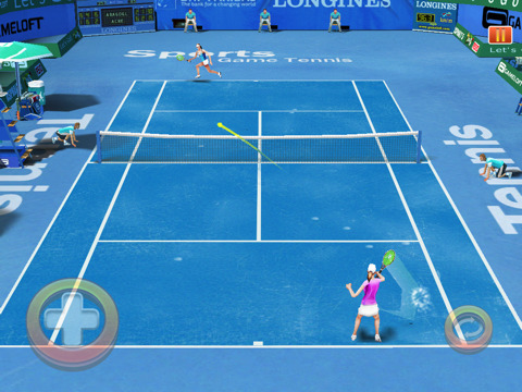 application Real Tennis HD ipad 2
