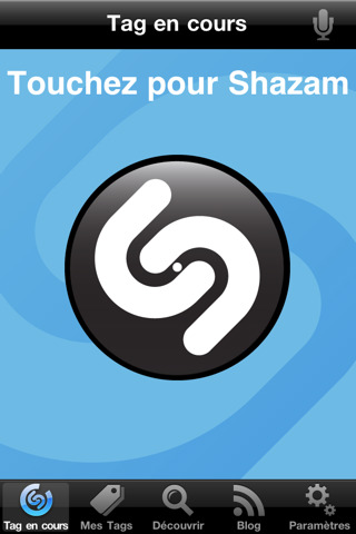 application Shazam Encore