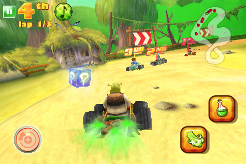 application Shrek Kart 3