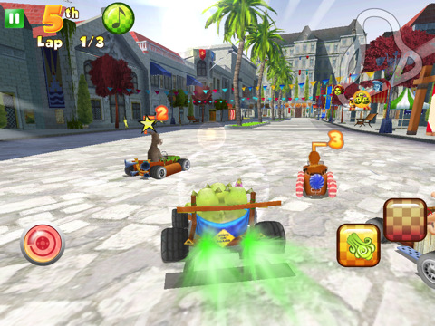 application Shrek Kart HD ipad 2