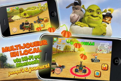 application Shrek Kart