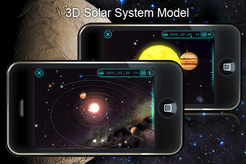 application Solar Walk – Modèle 3D du Système Solaire