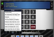 application Système de Sécurité iPad Edition