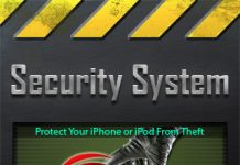 application Système de Sécurité iphone
