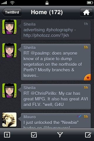 application TwitBird Pro for Twitter 3