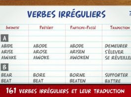 application Verbes Irréguliers Faciles : Anglais