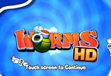 application Worms HD ipad