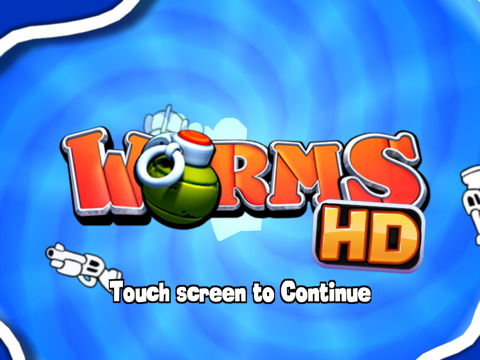 application Worms HD ipad