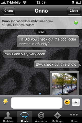 application eBuddy Pro Messenger 3