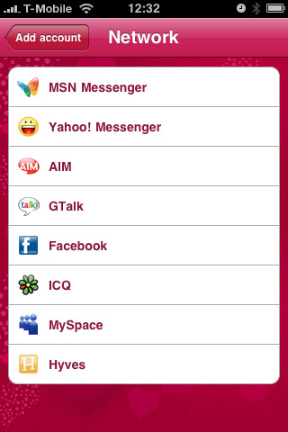 application eBuddy Pro Messenger