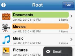Application iFiles