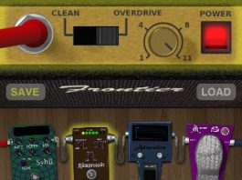 application iShred: Guitar + Effects