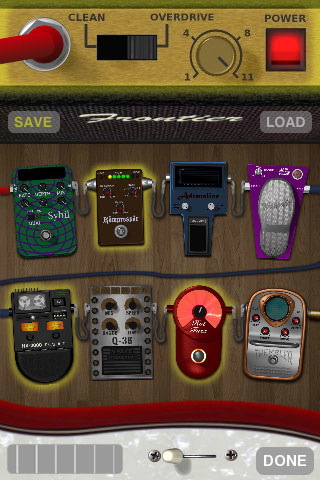 application iShred- Guitar + Effects