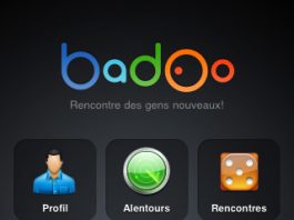 Application Badoo Rencontres MAJ 1.4.0 AppStore