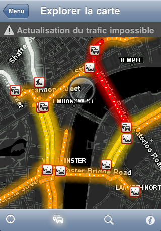 Application TomTom GPS2