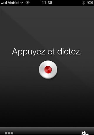 Application Dragon Dictation MAJ 2.0.3 sur l'AppStore