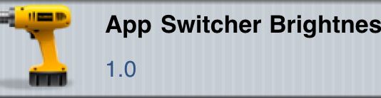 News Cydia : Tweak App Switcher Brightness