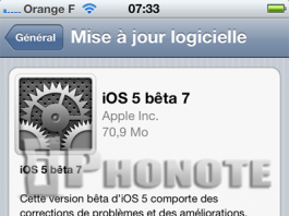 Les nouveautés de l’iOS 5 bêta 7