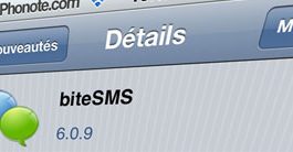 Cydia – BiteSMS 6.0 propose sa bêta 9