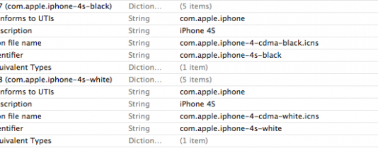 iTunes dévoile un iPhone 4s dans ses lignes de codes