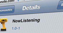 Cydia : NowListening mis à jour en version 1.3.1