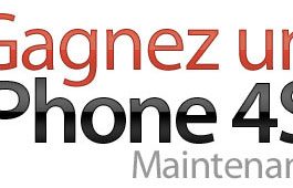 2 ème concours pour gagner un iPhone 4S !