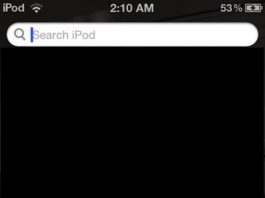Siri se glisse dans un iPod Touch 4G à partir d’une sauvegarde d’iPhone 4S