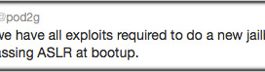 Pod2g apporte des nouvelles sur le Jailbreak iOS 5.1 Untethered