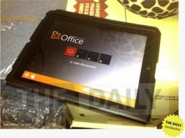 Microsoft Office : Présent sur vos iPhone ou iPad en Novembre prochain?