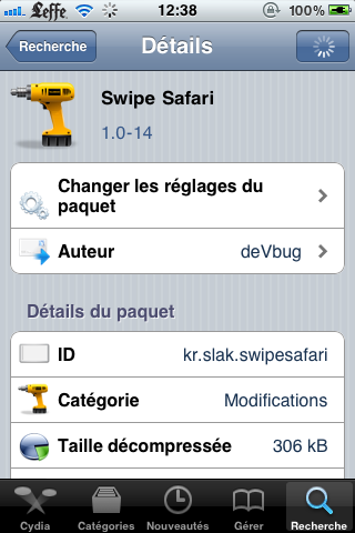 Swipe Safari