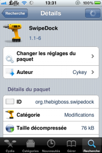 SwipeDock