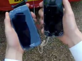 Trop d’argent ? Regarder comment le dépenser avec cette vidéo « Drag Race Scratch Test : Samsung Galaxy SIII vs iPhone 4s »