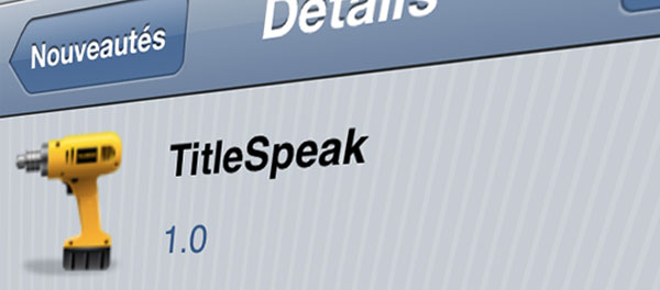 TitleSpeak-tweak