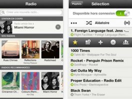 Spotify débarque dans votre iPhone 5