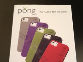 Test accessoire : Étui Pong Soft Touch Violet métal pour iPhone 5